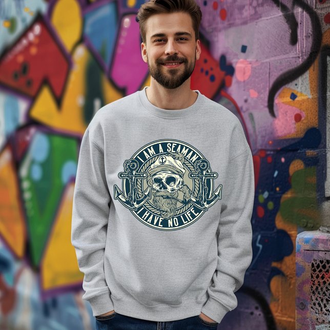 Sudadera Seaman No Tiene Camiseta De Vida (Subido por el creador)