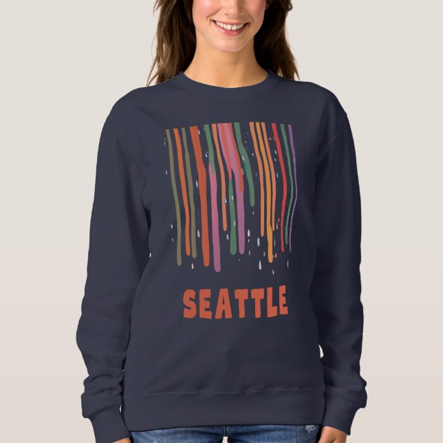 Sudadera Seattle Drizzle (Anverso)