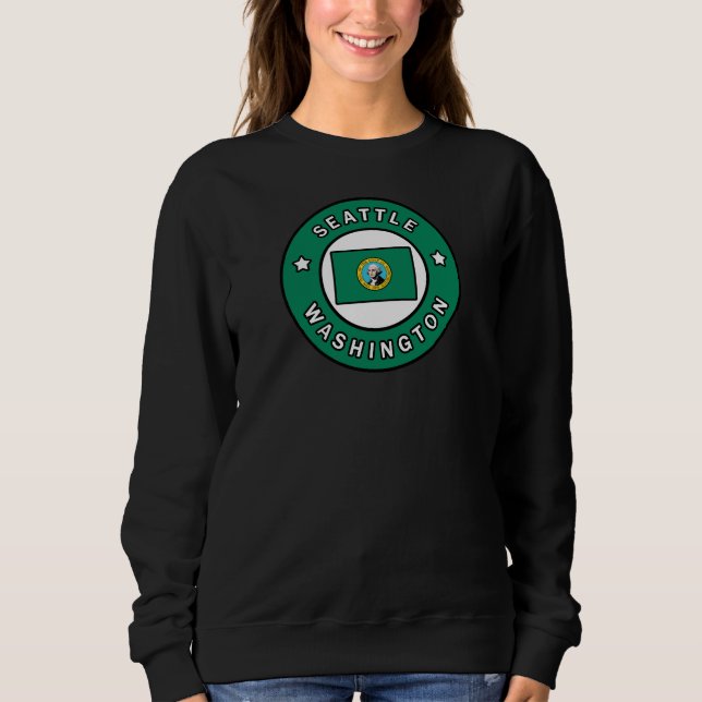 Sudadera Seattle Washington (Anverso)