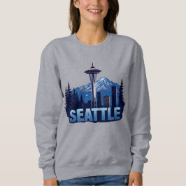 Sudadera Seattle Washington Estados Unidos de América