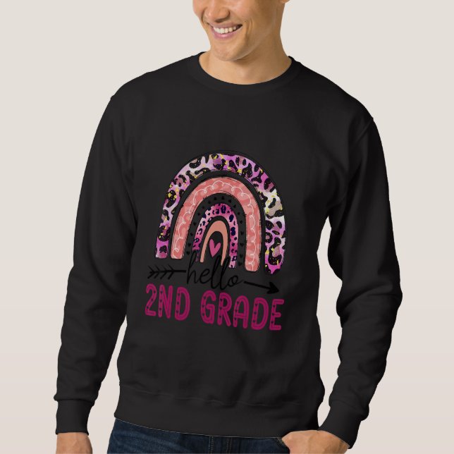 Sudadera Second grade crew Mermaid for second grade girls 3 (Anverso)