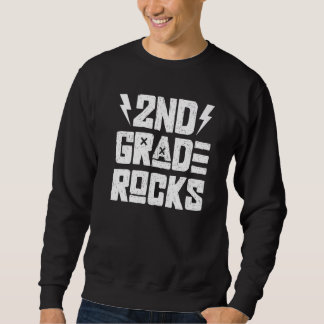Sudadera Second Grade Rocks 2nd Grade Back to school Teache