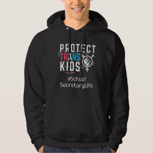 Sudadera Secretario Escolar Proteger A Los Niños Transgéner