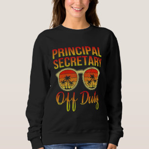 Sudadera Secretario Principal De Servicio Gafas De Sol De V
