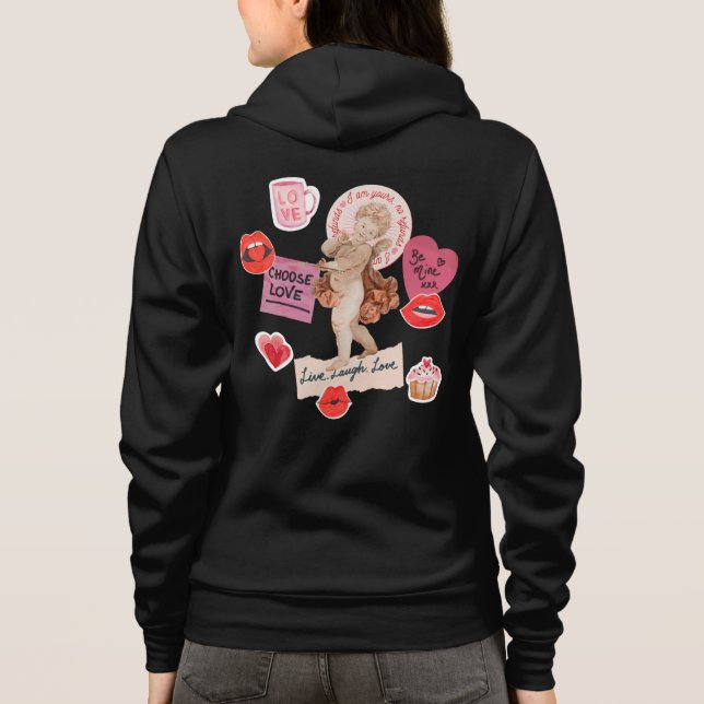 Sudadera Secretos en llamas (Reverso)