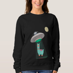 Sudadera Secuestro De Mujeres Ufo Por La Alpaca Eslovaca