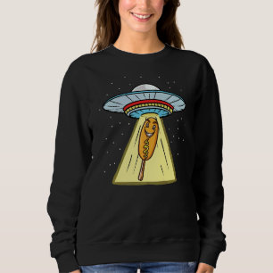 Sudadera Secuestro de perros de maíz Ufo