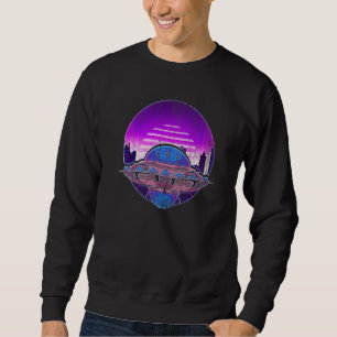 Sudadera Secuestro de vaporwave Ufo de los años 90 para Bel
