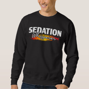 Sudadera Sedation Whisperer Anestesiología anestesista Ane