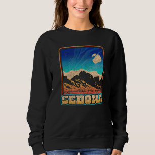 Sudadera Sedona Arizona Rocas Rojas Distorsionado Vintage O