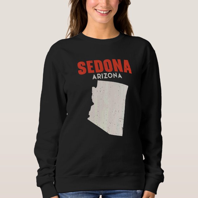 Sudadera Sedona Arizona USA State America Travel Arizonian (Anverso)