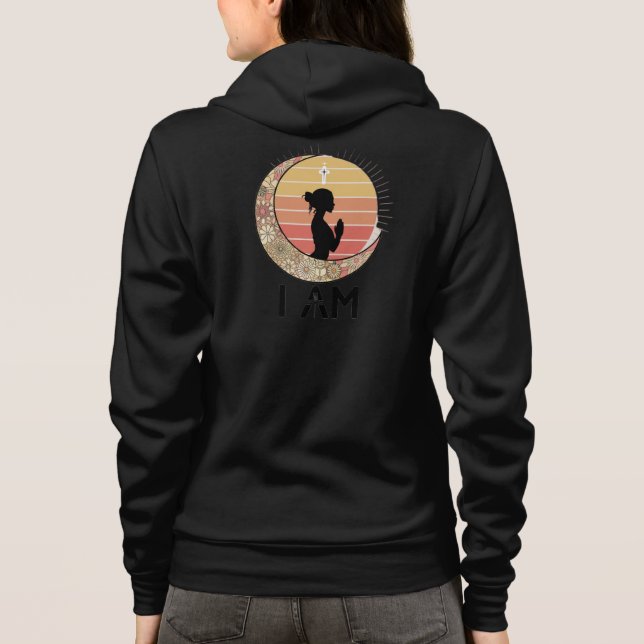 Sudadera Seek God Always Black Hoodie (Reverso)