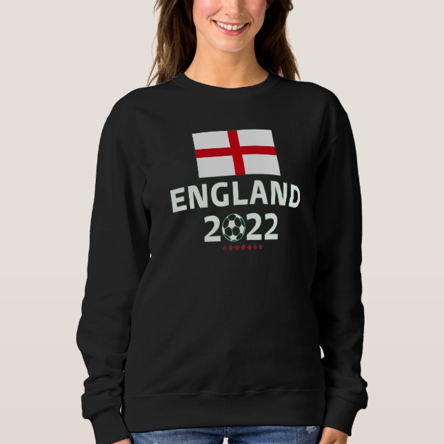 Sudadera Seguidores de la selección de fútbol de Inglaterra (Anverso)