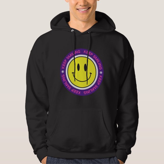 Sudadera Seguir sonriendo (Anverso)