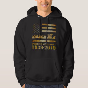 Sudadera Segunda Guerra Mundial 80 Aniversario de Veteranos