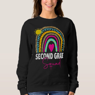 Sudadera Segundo grado Chicas arcoiris Equipo de profesores