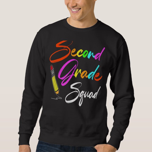 Sudadera Segundo Grado del Equipo de Escuadrón de Segundo G (Anverso)