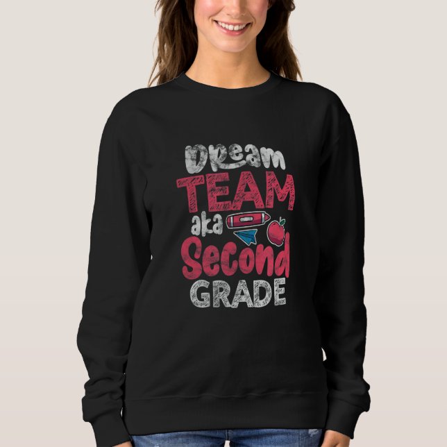 Sudadera Segundo Grado Estudiante Docente De Segundo Grado (Anverso)