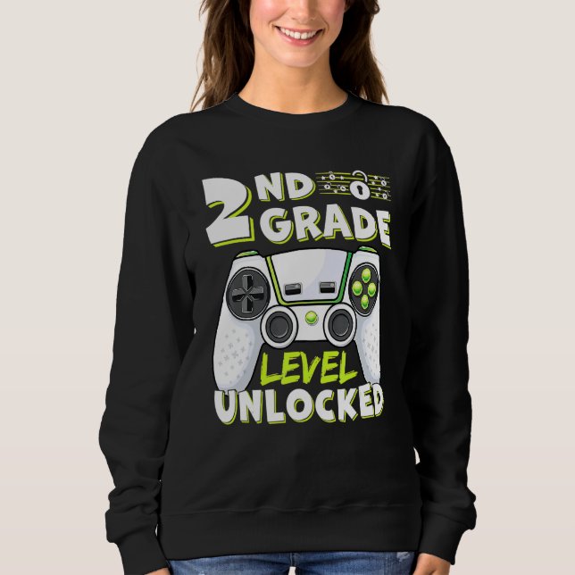Sudadera Segundo Grado Primer Día De Enseñanza (Anverso)