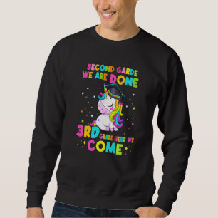 Sudadera Segundo Graduado Magico Unicornio Para Chicas