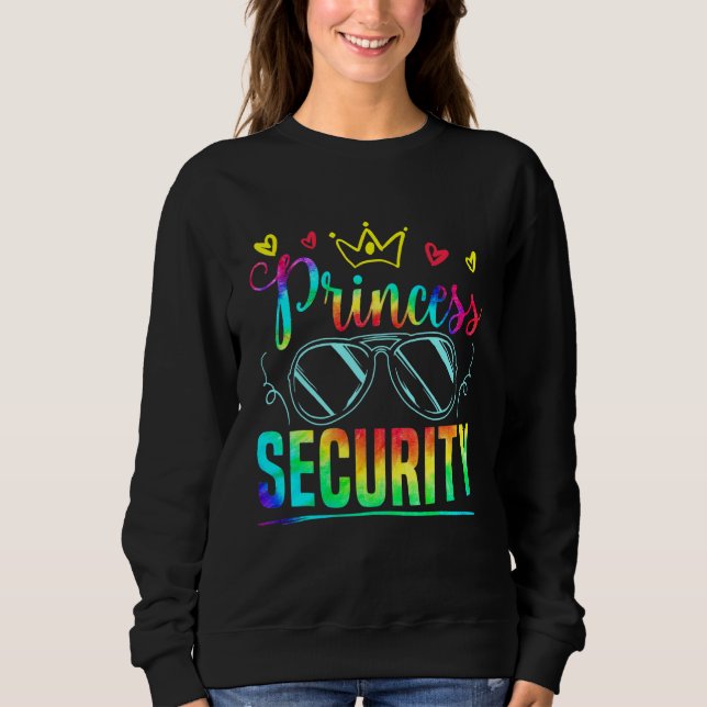 Sudadera Seguridad de la princesa Protección de la princesa (Anverso)