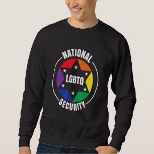 Sudadera Seguridad Nacional Lgbtq Bisexual Transgénero Dive