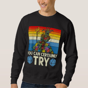 Sudadera Seguro Que Puedes Probar Juego De Mesa Rpg Gaming 