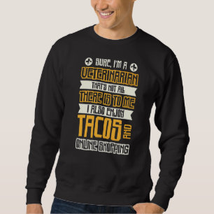 Sudadera Seguro que soy Veterinaria Veterinaria Vet Tech
