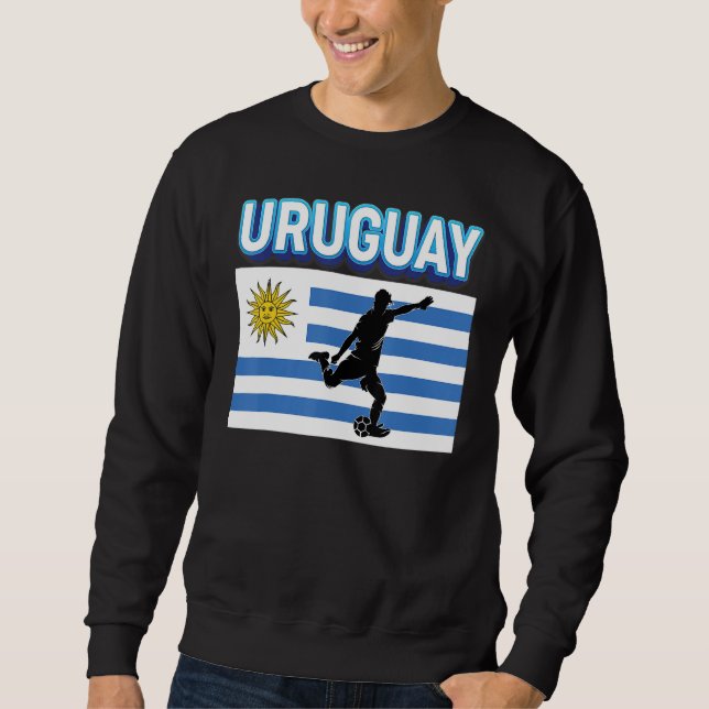 Sudadera Selección De Fútbol De Uruguay Ch (Anverso)
