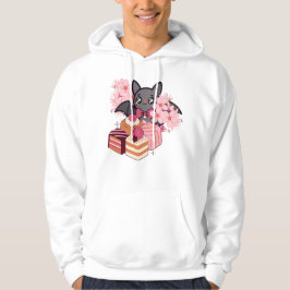 Sudadera Selección de Murciélago y Tarta con Ojos Brillante