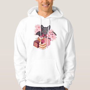Sudadera Selección de Murciélago y Tarta con Ojos Brillante
