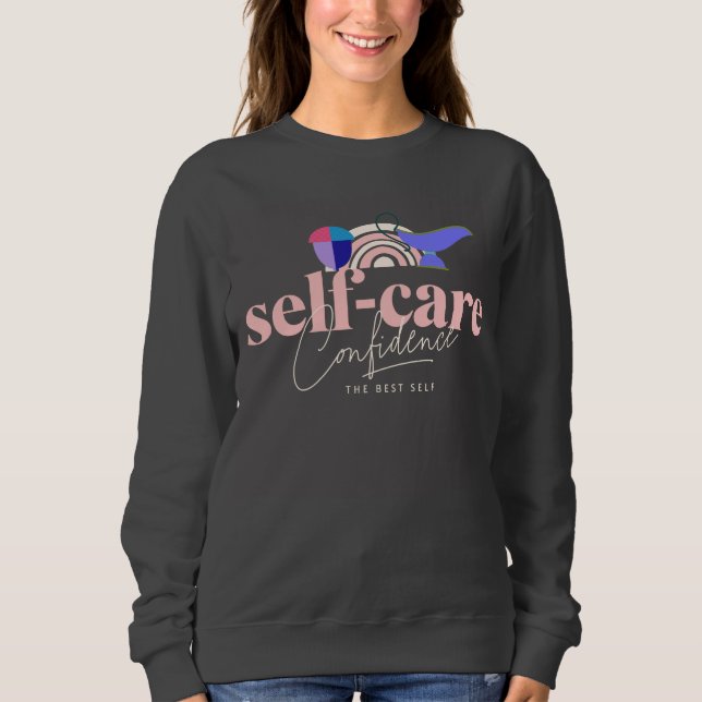 Sudadera 'Self-Care', (Anverso)