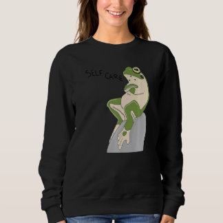 Sudadera Self Care Frog In Relax