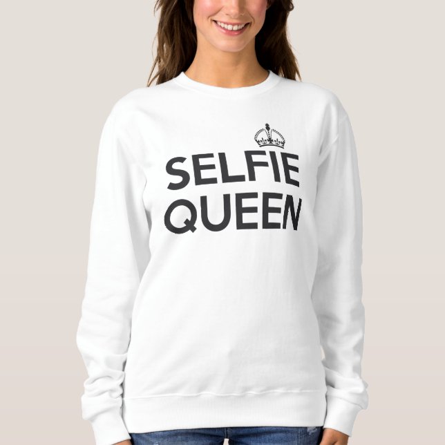 Sudadera Selfie Queen (Anverso)