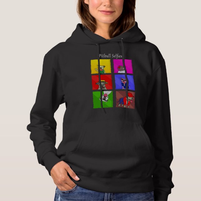 Sudadera Selfies de Pitbull (Anverso)
