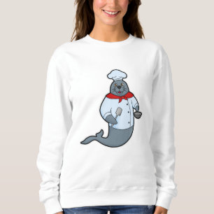 Sudadera Sello como Cocina con Pan & Spatula