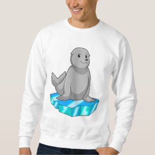 Sudadera Sello con hilo de hielo