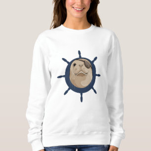Sudadera Sello con timón de barco