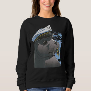 Sudadera Sello de capitán de marinero