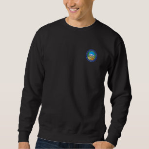 Sudadera Sello de la bandera de ANAHEIM CALIFORNIA CONDADO 
