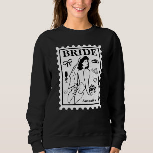 Sudadera Sello de novia personalizado
