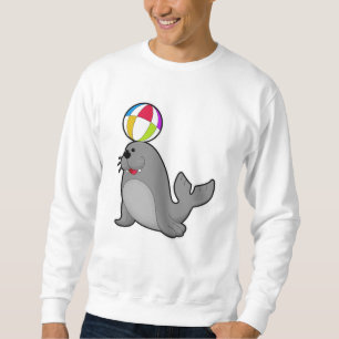 Sudadera Sello en deportes acuáticos con waterpolo