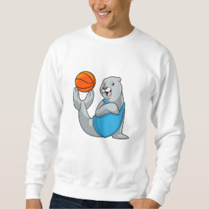 Sudadera Sello en el baloncesto deportivo