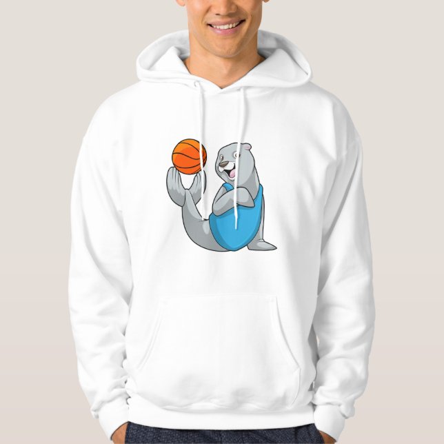 Sudadera Sello en el baloncesto deportivo (Anverso)