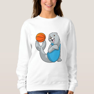 Sudadera Sello en el baloncesto deportivo