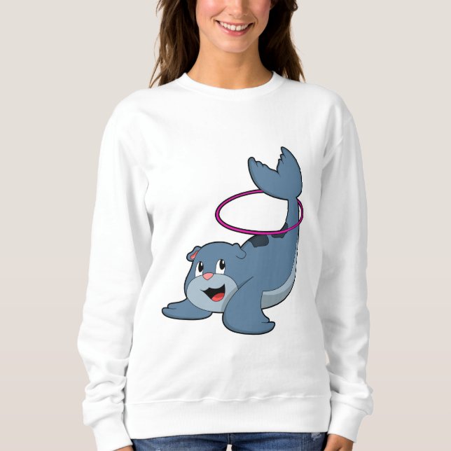 Sudadera Sello en el gimnasio con neumáticos de fitness.PNG (Anverso)
