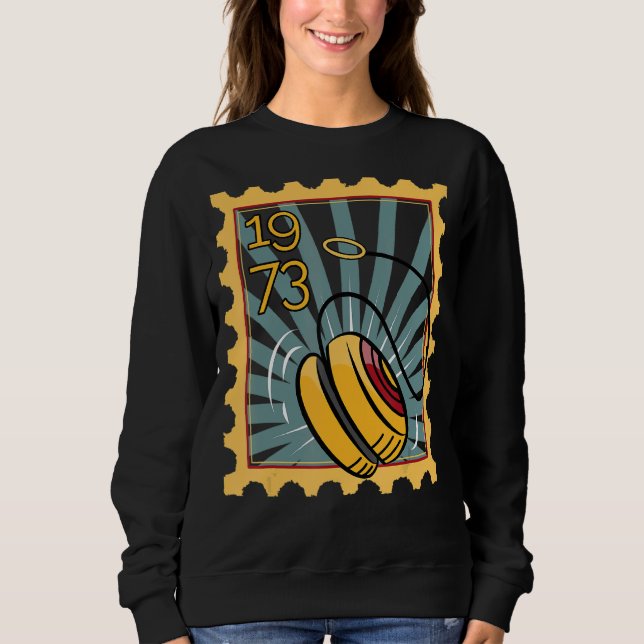 Sudadera Sello Postal Con Yo Yo 1973 (Anverso)