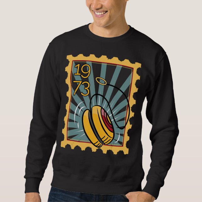 Sudadera Sello Postal Con Yo Yo 1973 (Anverso)