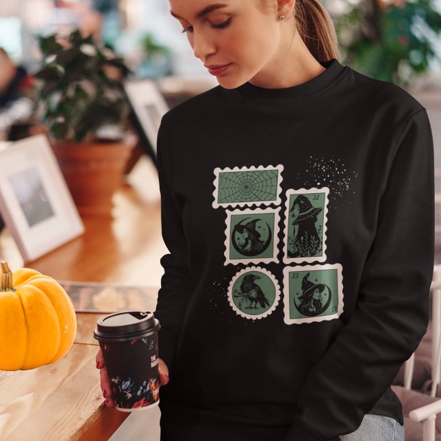 Sudadera Sellos con símbolos de Halloween (This item is for display purposes only to illustrate the design element. )