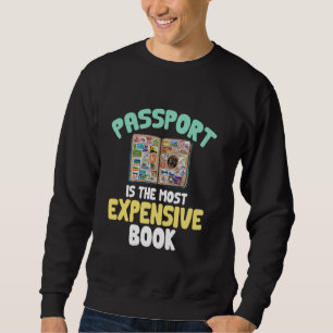 Sudadera Sellos de Pasaporte de Recuerdo - Mochila de Viaje